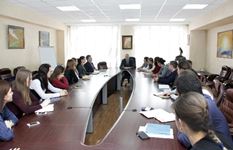 Вопросы студенческой жизни обсуждались на встрече ректора БГУ со студенческим активом