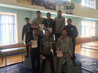 Соревнования по греко-римской борьбе среди студентов Иркутской области